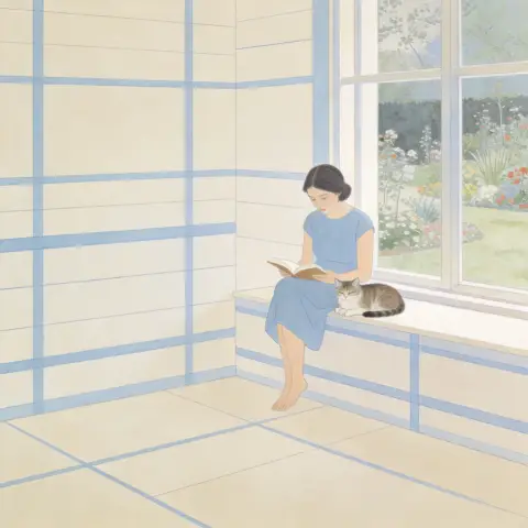 艾格尼丝·马丁 Agnes Martin 风格生成图