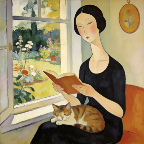 阿梅代奥·莫迪利亚尼 Amedeo Modigliani 风格生成图