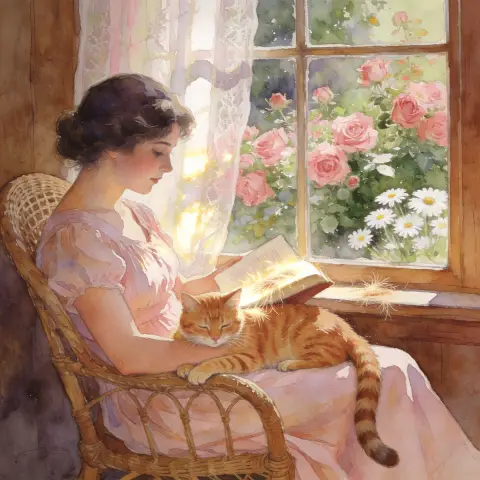 安吉拉·巴雷特 Angela Barrett 风格生成图