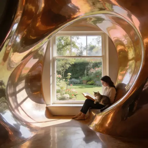 安尼施·卡普尔 Anish Kapoor 风格生成图