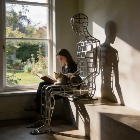 安东尼·葛姆雷 Antony Gormley 风格生成图