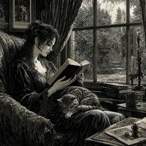 伯尼·赖特森 Bernie Wrightson 风格生成图