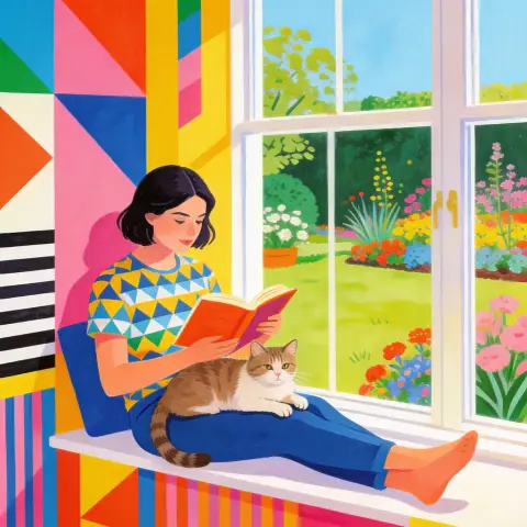 卡米耶·瓦拉拉 Camille Walala 风格生成图
