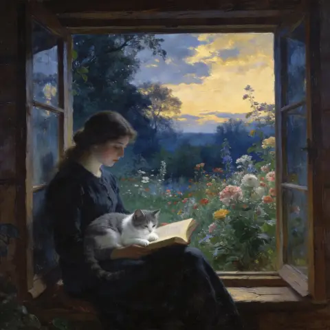 卡斯帕·大卫·弗里德里希 Caspar David Friedrich 风格生成图