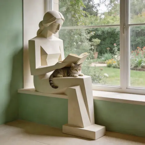 康斯坦丁·布朗库西 Constantin Brancusi 风格生成图