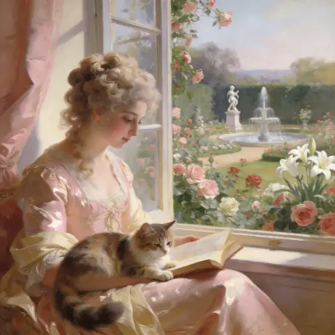 维热·勒布伦 Élisabeth Vigée Le Brun 风格生成图