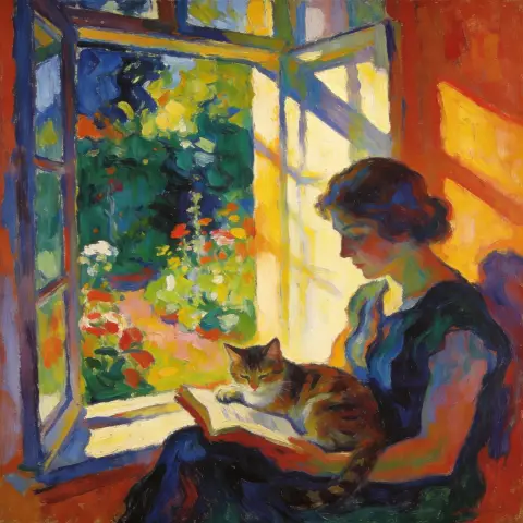 埃米尔·诺尔德 Emil Nolde 风格生成图