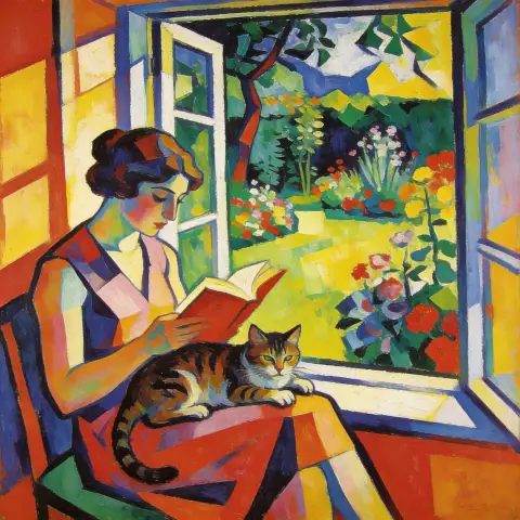 埃里希·赫克尔 Erich Heckel 风格生成图