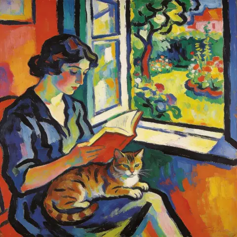 恩斯特·路德维希·基希纳 Ernst Ludwig Kirchner 风格生成图