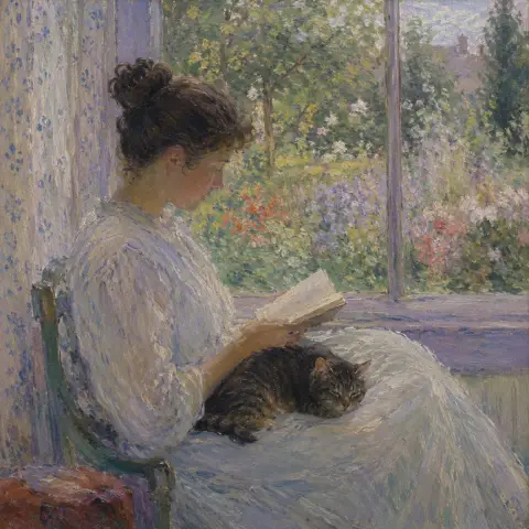 埃丝特·毕沙罗 Esther Pissarro 风格生成图