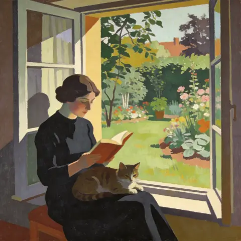 费利克斯·瓦洛顿 Félix Vallotton 风格生成图