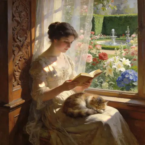 弗朗兹·克萨韦尔·温特哈尔特 Franz Xaver Winterhalter 风格生成图