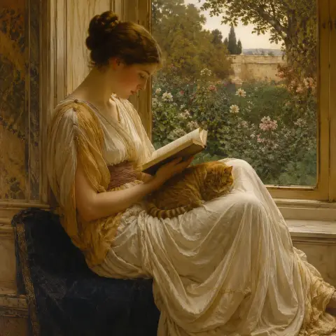 弗雷德里克·雷顿 Frederic Leighton 风格生成图