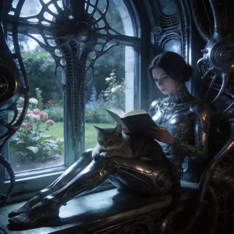 H. R. 吉格尔 H.R. Giger 风格生成图