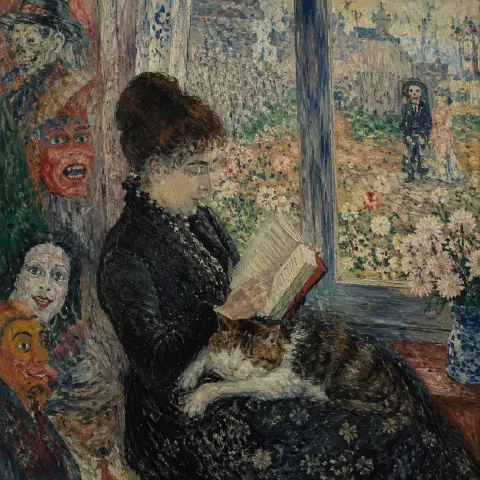 詹姆斯·恩索尔 James Ensor 风格生成图