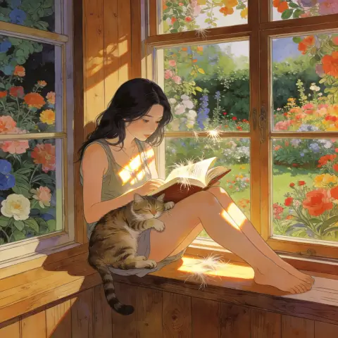 简明 James Jean 风格生成图