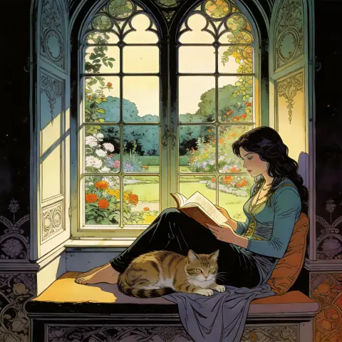 让·吉罗（墨比斯） Jean Giraud (Moebius) 风格生成图