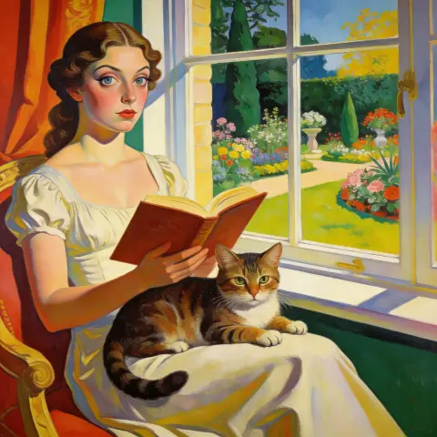 约翰·柯林 John Currin 风格生成图