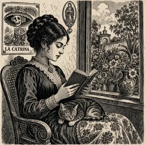 何塞·瓜达卢佩·波萨达 José Guadalupe Posada 风格生成图
