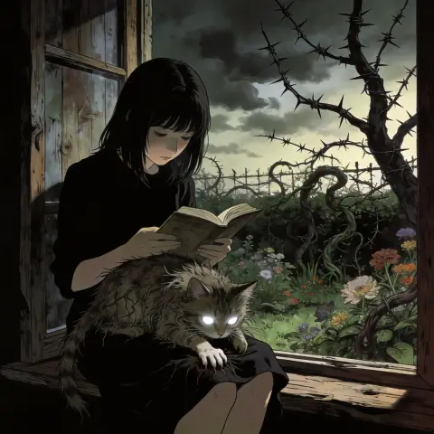伊藤润二 Junji Ito 风格生成图