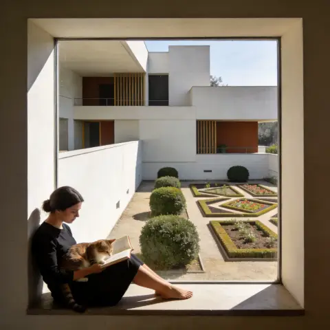 勒·柯布西耶 Le Corbusier 风格生成图