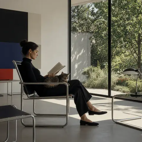 马塞尔·布劳耶 Marcel Breuer 风格生成图