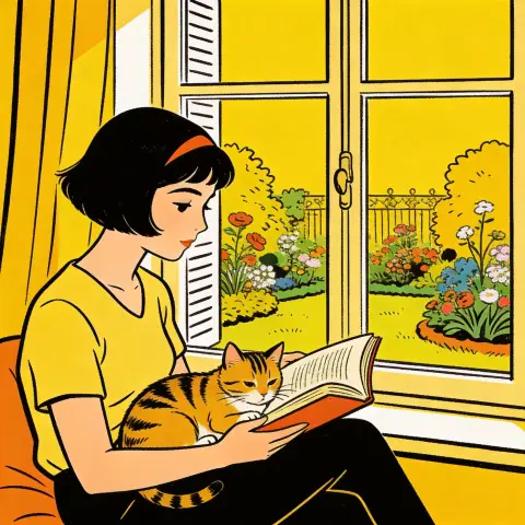 玛赞·莎塔碧 Marjane Satrapi 风格生成图