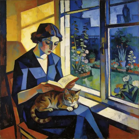 马克斯·贝克曼 Max Beckmann 风格生成图