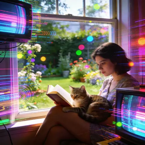 白南准 Nam June Paik 风格生成图