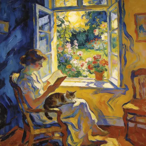 奥斯卡·柯克西卡 Oskar Kokoschka 风格生成图