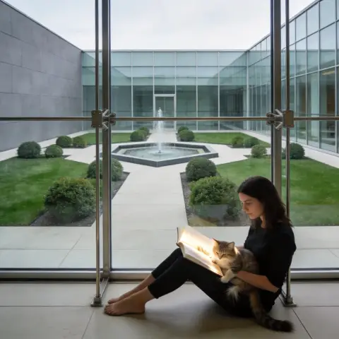 菲利普·约翰逊 Philip Johnson 风格生成图