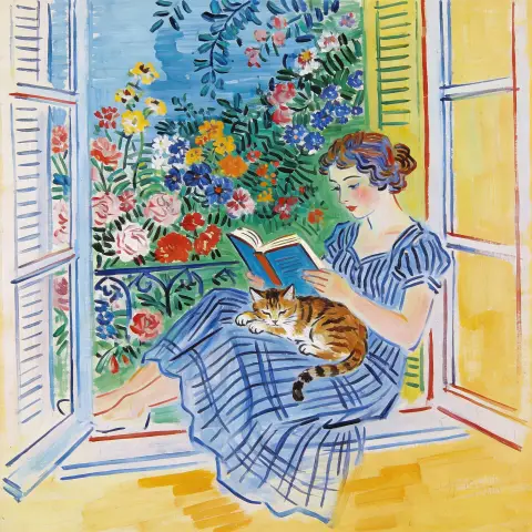 拉乌尔·杜菲 Raoul Dufy 风格生成图