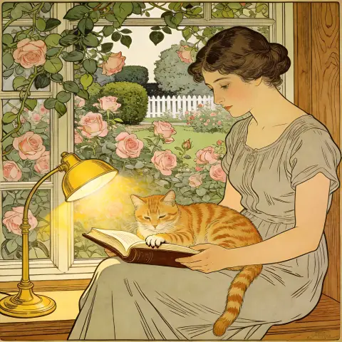 特奥菲尔·斯坦伦 Theophile Steinlen 风格生成图