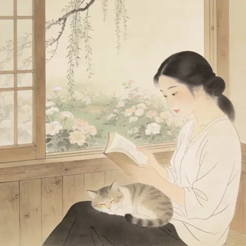 黄齐耀 Tyrus Wong 风格生成图