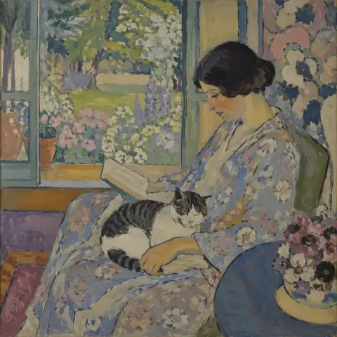 瓦妮莎·贝尔 Vanessa Bell 风格生成图