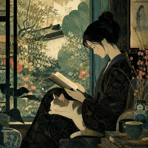倪传婧 Victo Ngai 风格生成图