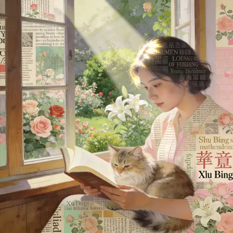 徐冰 Xu Bing 风格生成图